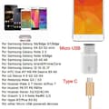 Miniatyrbillede 2 af 5: 1 stk Mini USB 3.1 C Hun til USB Han Adapter Type C til Micro USB Konverter