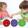 Pikkukuva 4 / 5: 2024 Uudet Matemaattiset Fidget-pyörittäjät Oppijoille, jotka Oppivat Jakolaskua ja Kertolaskua Yhdellä (Lisää tai Vähennä 9) 9pcs - multiplication division