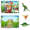 Miniatyrbillede 3 af 5: Dinosaur Adventskalender til drenge 2023 Jul, 24 Dinosaur Figurer Legesæt Nedtælling Dage Til Julen Ferie, Juleoverraskelse Styles 2