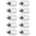 Miniatyrbilde 5 av 5: 10 stk Runde Avstandsholder Aluminiumslegering Hunn-gjengede Søyle Forbindelseskolonne Avstand M4x0.7mm Lang 12mm