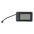 Miniatyrbild 2 av 5: 24V 36V 48V Elektrisk Cykel LCD-Display Universal Cykeldisplaymätare med 5-Pin Kontakt för Elcykel Scooter