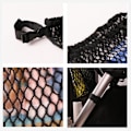 Miniatyrbillede 4 af 5: Babyvogn Organizer Universal Net Mesh Opbevaringspose, Stor Legetøjsorganizer Til Vogn Opbevaring Tilbehør Til At Bære Bleer & Snacks 1pcs