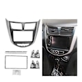 Miniatyrbilde 2 av 5: 7 / 6,5 tommers 2 Din bil dashbord ram radio fascia mp5 adapter panel for I-25 / Accent / / 2010+