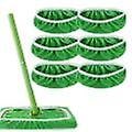 Miniatyrbillede 1 af 2: Swiffer Sweeper Mop Udskiftningspuder, Miljøvenlig Mop, Duge Til Swiffer Gulvvask, Genanvendeligt Betræk 6 stk x. ZD B2 6pcs