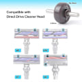Miniatyrbilde 2 av 5: 10 stk. såleplatehjul erstatning for V6 V7 V10 V11 V15 DC58 DC59 DC62 Direct Drive Cleaner Head Rollers deler