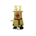 Miniatyrbilde 1 av 5: 3 tommers mini-leketøy med opptrekkverk - Realistisk opptrekkleketøy for førskolebarn for å trene hendene scarf deer