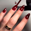 Miniatyrbillede 2 af 4: Ensfarvet rundhoved kort blank negleplaster falsk negl færdigt produkt 24 stykker slidstærk manicure værktøj negle -GSL zd G