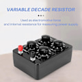 Miniatyrbillede 5 af 5: 0-9999 Ohm Modstandsboks Variabel Dekade Modstand Instrument