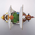 Miniatyrbild 3 av 4: 1 Bandai One Piece: Thousand Sunny Land of Wano Version, Spirits Sailing Ship Collection