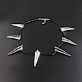 Miniatyrbillede 2 af 3: Guld Sort Punk Halskæde Captain America, T'claw Cool Halskæde Mænd
