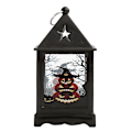 Miniatyrbillede 5 af 5: Halloween Vindlampe Scene Natlys LED Elektronisk Stearinlys Lampe Spøgelse Bærbar Græskarlampe Lysestage