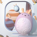 Miniatyrbild 4 av 5: Söt Kaninformad Snurrmusik Tumlare Baby Skramla Toddler Leksak Doll blue