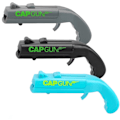 Miniatyrbilde 5 av 5: Flaskeåpner Cap Gun Ølflaskeåpner Shooter - Flaskeleketøy for barfester og skytespill, skyter flaskehetter over 5 meter  ZD Q blue