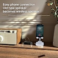 Pikkukuva 4 / 5: Bluetooth 5.3 Langaton Äänen Lähetin Vastaanotin HiFi Musiikki Adapteri AUX RCA MP3