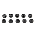 Miniatyrbilde 1 av 4: 10 stk Trackpoint Pointer Musestift Punkt Cap for Dell Bærbar Tastatur Mai 5.30 black