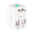 Miniatyrbillede 4 af 5: Universal rejseadapter til stikkontakt - AU / UK / US / EU - 110-250 (V) konverteropladeradapter - AC-strømstikoplader - GSL