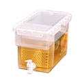 Miniatyrbillede 1 af 5: 6L Drikkedispenser Vandkande med Hane Drikkedunk Juice Cocktail white