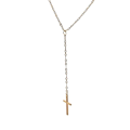 Pikkukuva 1 / 4: 2 kpl Yksinkertaiset Ristiriipus Statement-Kaulakorut Muodikkaat Korut Choker