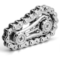 Miniatyrbillede 1 af 5: Cool Sprockets Fidget Kæde, Saml Fidget Spinner Ring Legetøj til Børn og Voksne, Metal Fidget Sensory Cykelkæde Gear Cube, EDC Nyhed Stressaflastning