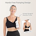 Miniatyrbilde 2 av 5: Håndfri pumping BH Komfortabel brystpumpe BH Justerbar amme BH For pumping CNSZ