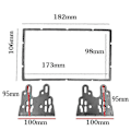 Miniatyrbilde 3 av 5: 7 / 6,5 tommers 2 Din bil dashbord ram radio fascia mp5 adapter panel for I-25 / Accent / / 2010+
