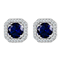 Miniatyrbillede 1 af 2: Rhinestone Stud Øreringe, Dame Øreringe, Geometriske Stud Øreringe, Ørestikker Til Fødselsdag