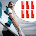 Miniatyrbilde 2 av 5: 6 stk. Surfboard Fin Festesett, 4,7 * 1,7 cm Surfboard Fin Klips, Su_p Fin Utskifting blue