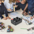 Miniatyrbild 3 av 5: 0-9999 Ohm Resistansbox Variabel Dekadmotstånd Instrument