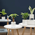 Miniatyrbillede 3 af 5: Automatisk Vandabsorberende Blomsterpotte God Dræning Genanvendelig Plantepotte Havetilbehør