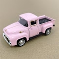 Pikkukuva 1 / 5: Seostettu Pickup-kuorma-auton malli Kaksi-ovinen maastoauto Näyttömallikokoelma Auto pink