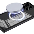 Miniatyrbilde 3 av 5: Magnetisk Klar Kasse For Samsung Galaxy S24, Metall Bumper Støtsikker Telefon Kasse Galaxy S24 Slank Beskyttende Deksel silver for galaxy s24 plus
