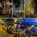 Pikkukuva 3 / 5: Aurinkokäyttöinen led-valosarja ulkokäyttöön, vedenpitävä, joulujuhla- ja hääkoristevalo - 5m20leds