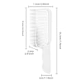 Miniatyrbild 3 av 5: Beauty Secrets Nagelslim A Hårklippning Fade Kammar Professionellt Böjda Positioneringskammar Gradienter Design Hårklippningskam Med Ergonomisk Design Kam Fo