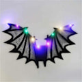 Miniatyrbillede 3 af 5: Halloween Gave Halloween Kostumer Til Piger Kvinder Glitrende Bat Assistant Med Elastiske Skulderstropper