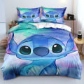 Miniatyrbild 3 av 5: Stitch-serie borstad tredelad uppsättning RM-3 220*240 three-piece set