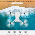 Miniatyrbild 2 av 5: 1 Set Lågbrus Trebladiga Propellrar Kit för Mavic Mini 2/Mavic Mini Drone black
