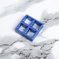 Miniatyrbilde 5 av 5: 1 stk. Aluminiumslegering Fire-ports Test Sjakt Ramme Bryter Tester Base Testing Tool blue