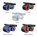Miniatyrbillede 4 af 5: Abdominal Hjul Automatisk Tilbagefald AB Roller Multifunktionel Muskelrulle Hjul blue
