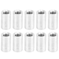 Miniatyrbilde 1 av 5: 10 stk Runde Avstandsholder Aluminiumslegering Hunn-gjengede Søyle Forbindelseskolonne Avstand M4x0.7mm Lang 12mm