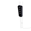 Pikkukuva 1 / 5: USB-keskitin PS5:lle, 4 porttia 2.0 USB-laajennusadapteri nopea lataus PS5-lisävarusteet PS5 Slim UHD/DE-konsolille black