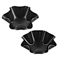 Miniatyrbillede 1 af 5: Tortilla Maker Nonstick Taco Shell Maker Salatskål Kulstofstål Bageforme Til Køkken4pcs-sort Juni 6.15