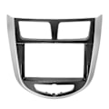 Miniatyrbilde 1 av 5: 7 / 6,5 tommers 2 Din bil dashbord ram radio fascia mp5 adapter panel for I-25 / Accent / / 2010+