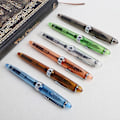 Miniatyrbillede 2 af 3: 992 Transparent Fountain Pen 0,5 mm Skriveartikler Skriveværktøjer Gave 2024 q FF R black