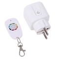 Miniatyrbilde 4 av 4: 433MHz Trådløs RF Fjernkontroll Hjemmekontor Smart WiFi Strømtimer Sokkeluttak EU-plugg