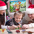 Miniatyrbillede 4 af 5: Dinosaur Adventskalender til drenge 2023 Jul, 24 Dinosaur Figurer Legesæt Nedtælling Dage Til Julen Ferie, Juleoverraskelse Styles 2