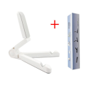 Miniatyrbillede 1 af 5: Universal Justerbar Bærbar Tablet Holder Stativ Bord til iPad Telefon iPhone white