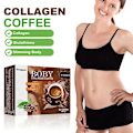 Miniatyrbillede 2 af 5: 3boxes Bloom Collagen Kaffe Filippinerne, Bloom Collagen Kaffepakker, Ren Økologisk Kaffe Collagen til Kvinder og Mænd
