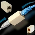 Miniatyrbilde 3 av 3: 10 stk RJ45 Kobling CAT5 CAT5E Forlenger Plugg Ethernet LAN Kabel Kobler Kontakt (A-5-F6)