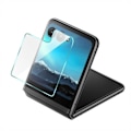 Miniatyrbillede 1 af 2: Skærmbeskytter Sæt Til Motorola Razr 40 Ultra Bagskærm Og Kamera Linse, Hærdet Glas Bagside HD Anti-ridse Beskyttende Tynd 2 set b