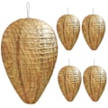 Pikkukuva 1 / 4: 4 kpl suurta kokoa Anti Wasp Paper Decoy Wasps Nest Humane Pest Control Simulated Deterrent Nests -GSL